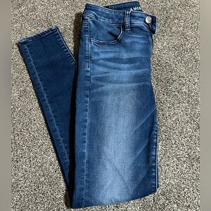 american eagle high rise jeans 6 long